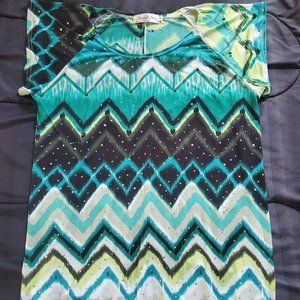 women 1x short sleeve top